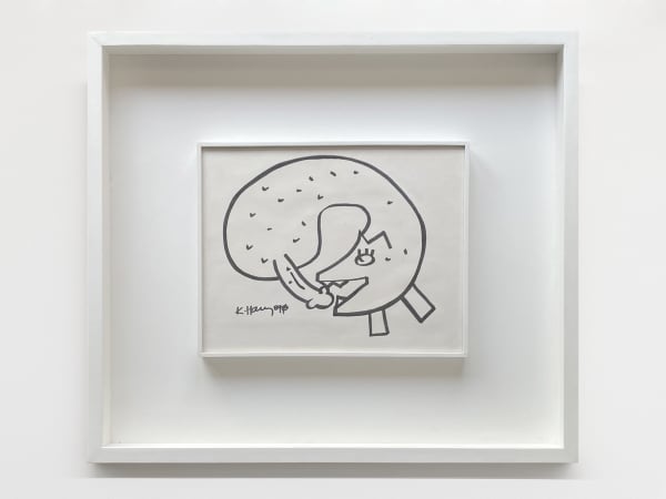 Keith Haring, Dog Masher, 1989