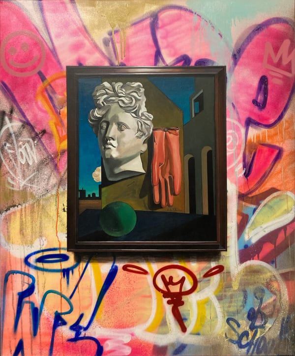 Julio Anaya Cabanding, Giorgio de Chirico “The song of love", 2020