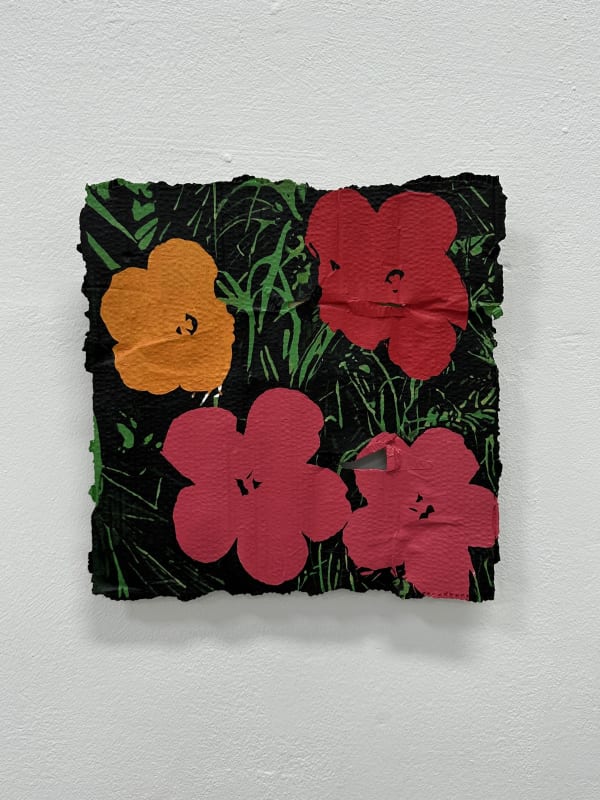 Julio Anaya Cabanding, After Andy Warhol. Flowers #2, 2024