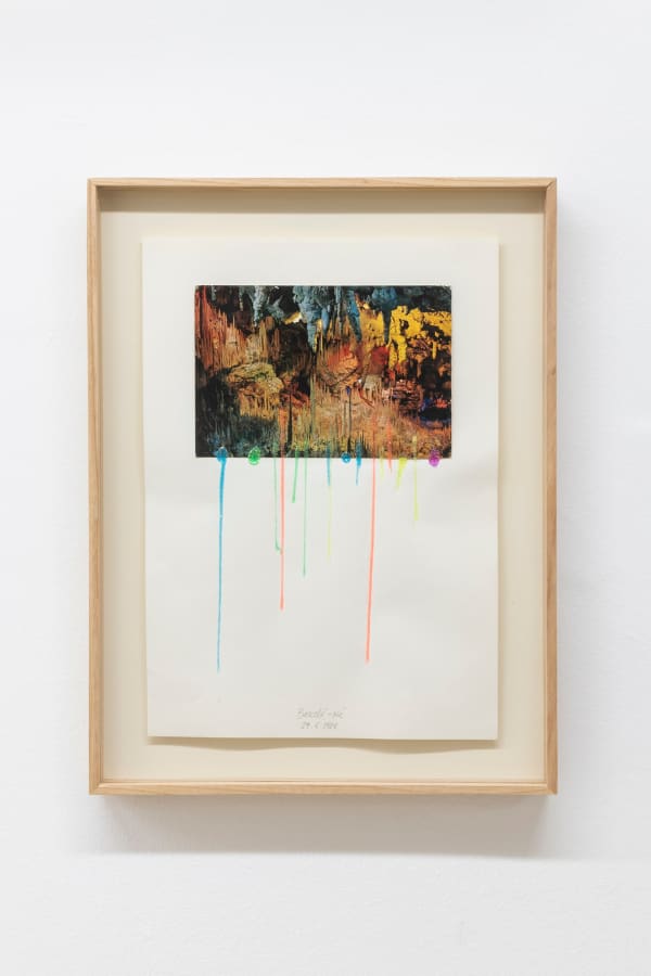 Carlos Pazos, Livre de Brouillon. S/T (Gruta), 1988