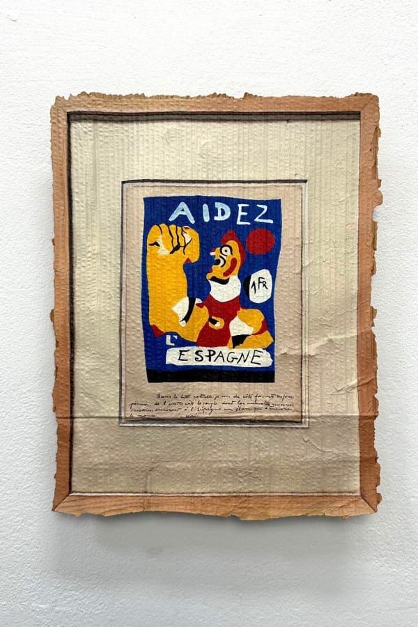 Julio Anaya Cabanding, After Miró, 2024