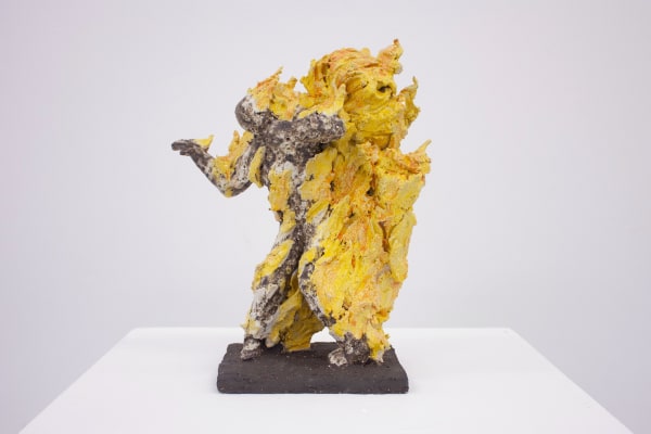 Joan Pallé, Hombre en llamas, 2023