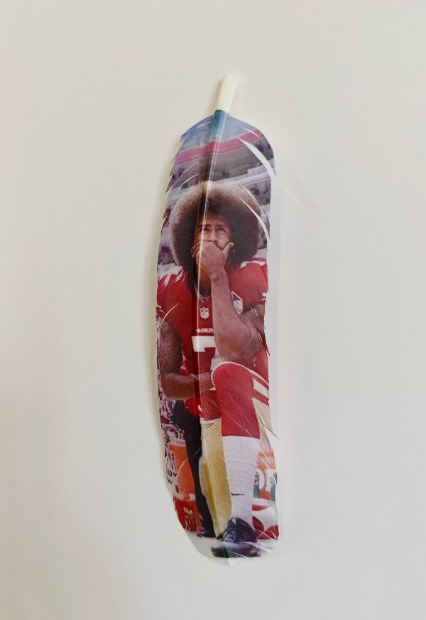 Avelino Sala, The end of History (post resistance) Colin Kaepernick, 2024