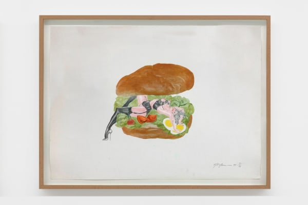 Margaret Harrison, Good enough to eat, 1971