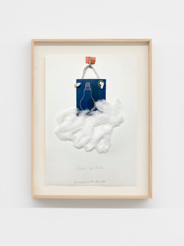 Carlos Pazos, Livre de Brouillon. S/T (Humo de luz), 1987