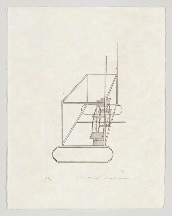 Marcel Duchamp, The Water Mill. The Large Glass and Related Works series, 1965-66