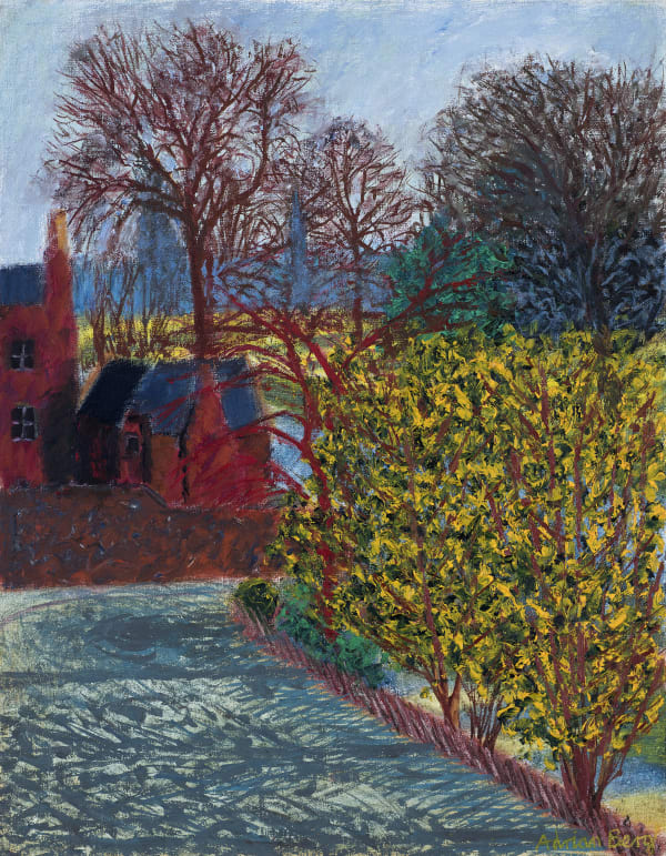 Adrian Berg, St Katherine's Precinct, Regent's Park, April, 1973