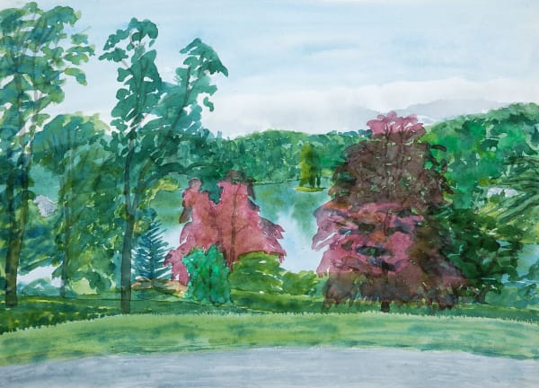 Adrian Berg, Stourhead, 21st August, 1990