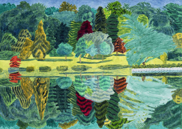 Adrian Berg, Stourhead, 26th June, 1992