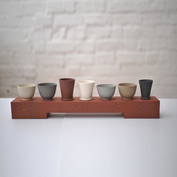 Julian Stair, Seven Cups on a Ground, 2009