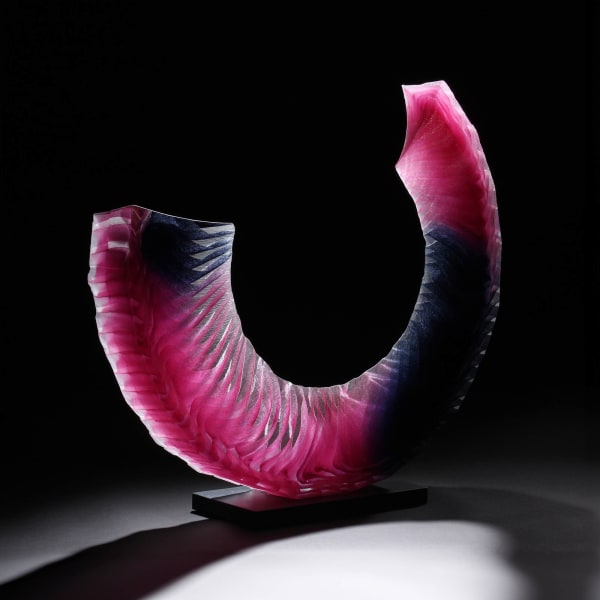 Colin Reid, Colour Saturation; Purple, 2024