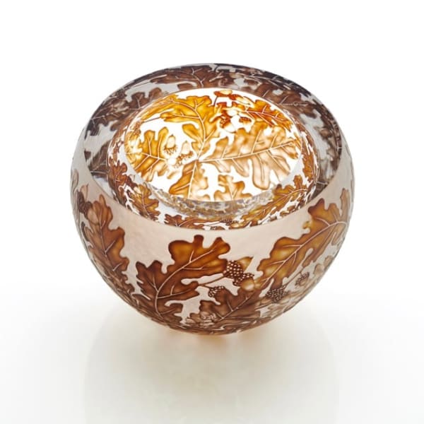 Katharine Coleman, Oak Leaves and Acorns Bowl, 2023