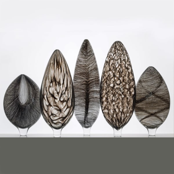 Tobias Møhl, Five-Part Black Net Collection, 2025