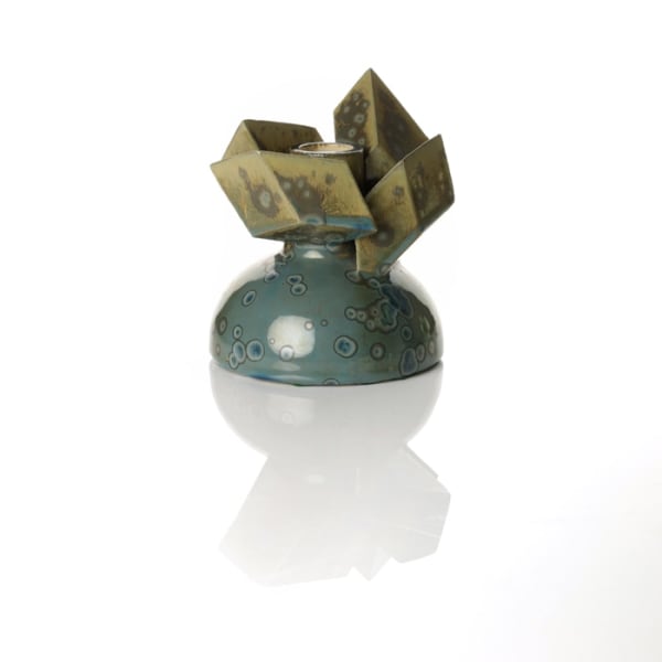 Kate Malone, Baby Green Magma Pot III, 2015