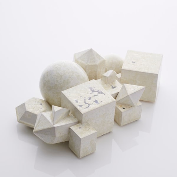 Kate Malone, A Cityscape Magma Centrepiece, 2019