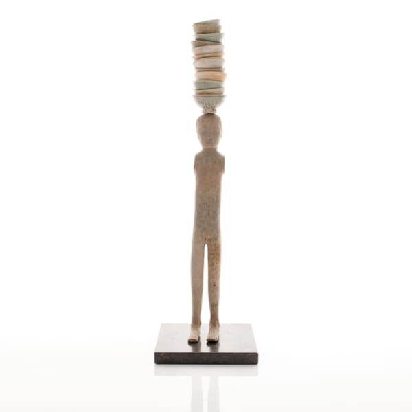 Bouke de Vries, Han Figure with Small Bowls III, 2017