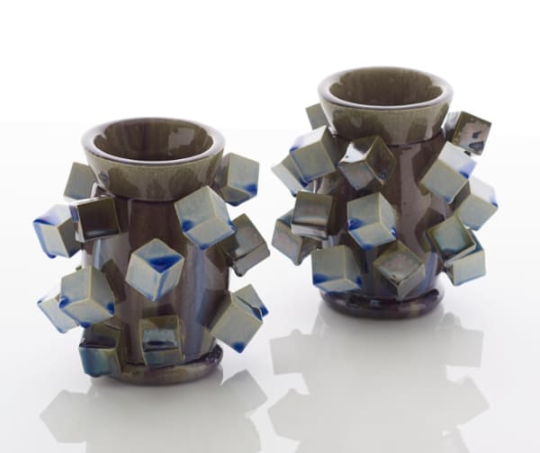 Kate Malone, A Pair of Bell Boy Vases, 2014