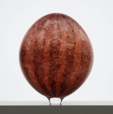 Tobias Møhl, Red Glassweaver Vessel, 2017