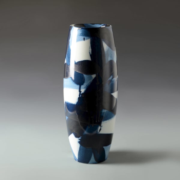 Felicity Aylieff, Chatsworth Blue & White Vase, 2013