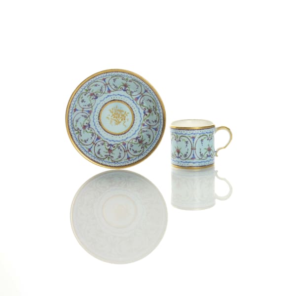 Sèvres Porcelain, A Sèvres Cup & Saucer, 1787