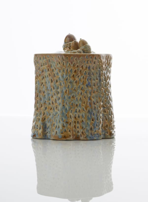 Kate Malone, Small Lidded Oak Jar, 2015