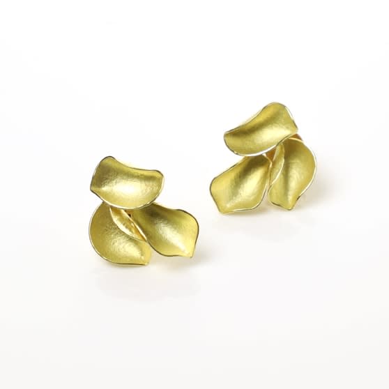 Kayo Saito, Fluttering Leaf Earrings, 2019