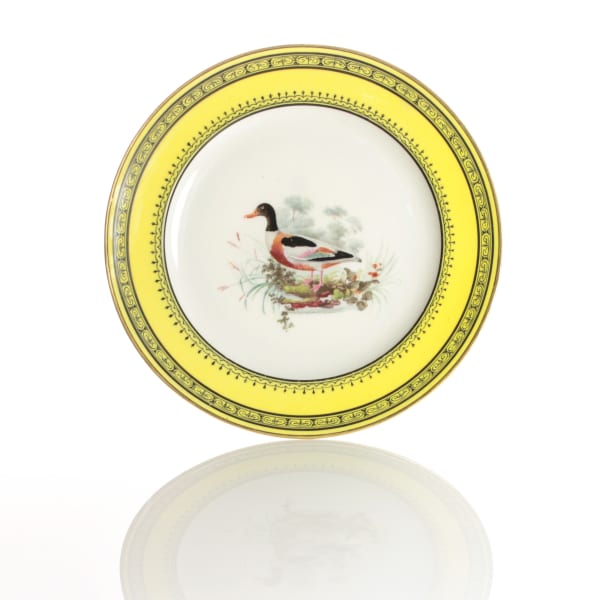 Sèvres Porcelain, A Sèvres Porcelain Plate, 1791