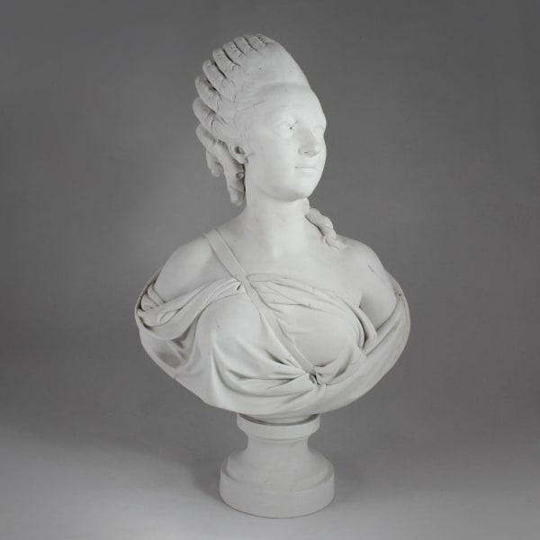 Sèvres Porcelain, A Porcelain Bust of Madame du Barry, circa 1770