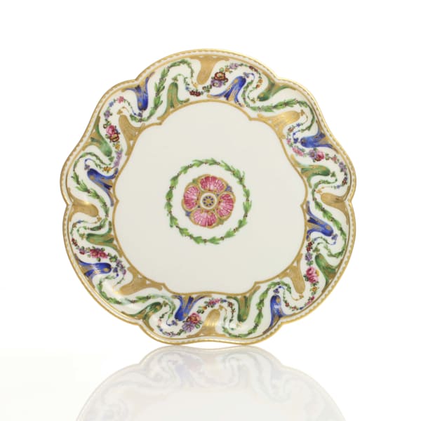 Sèvres Porcelain, A Sèvres Tray, 1766