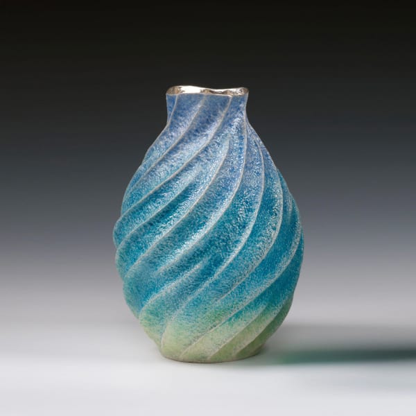 Hiroshi Suzuki, Aqua-Poesy V Mini Vase, 2012