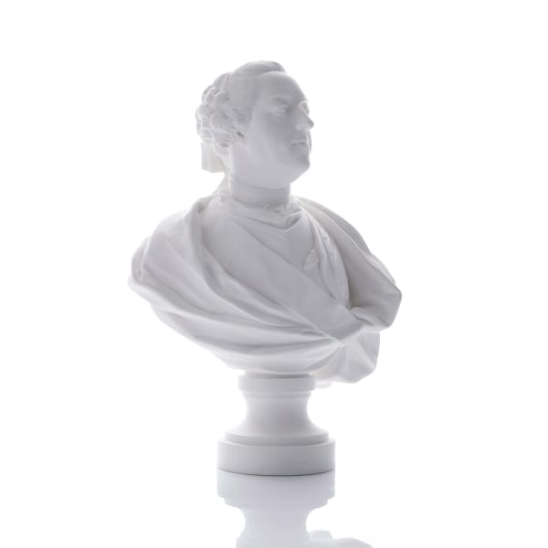 Sèvres Porcelain, A Sèvres Porcelain Bust of Louis XV, circa 1760-69