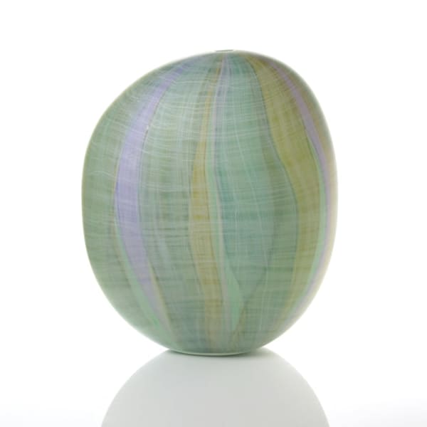 Clare Belfrage, Quiet Shifting, Blue and Purple, 2018