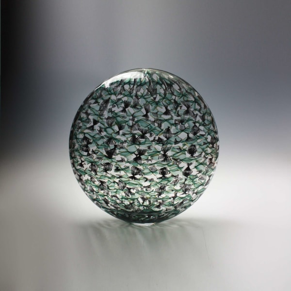 Tobias Møhl, Green Glassweaver Vessel, 2012