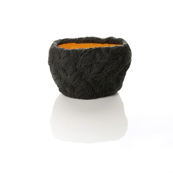 Hitomi Hosono, Small Black Oval Bowl, 2015