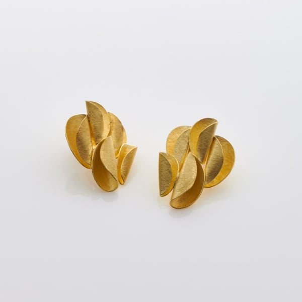 Kayo Saito, Curly Shell Earrings, 2019