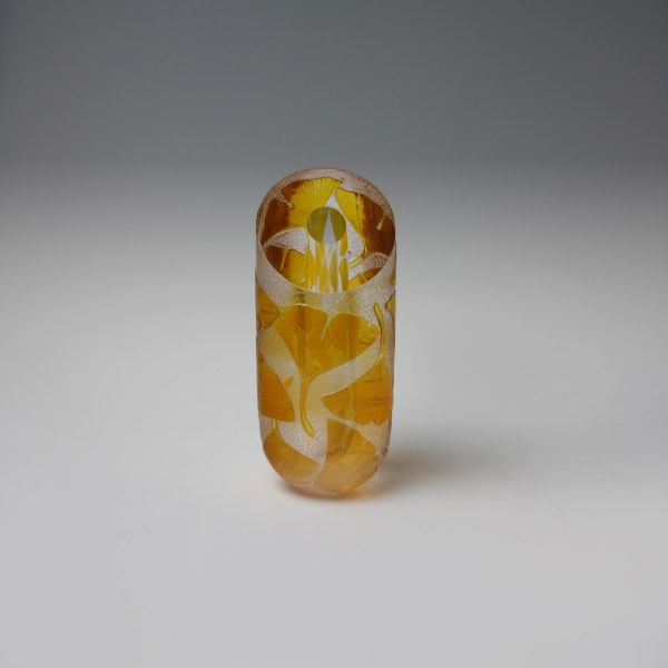 Katharine Coleman, Yellow Ginkgo Vase, 2013