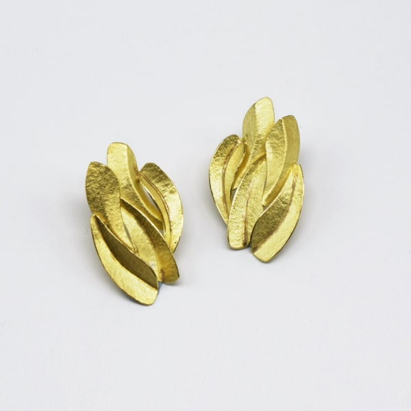 Kayo Saito, Large Breeze Earrings, 2017