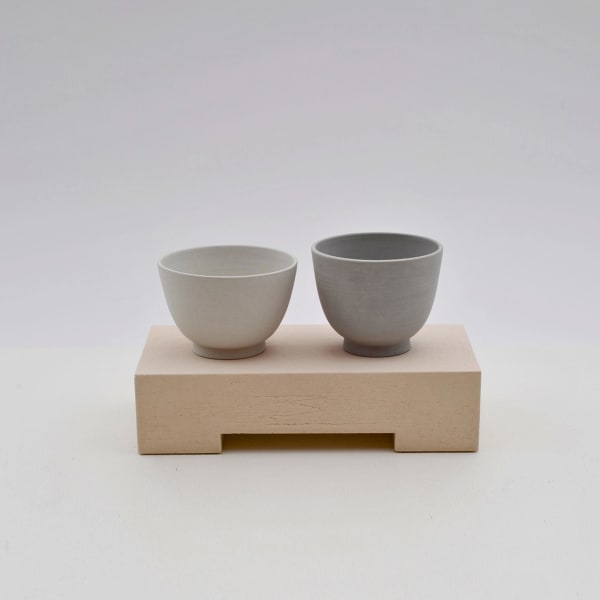 Julian Stair, Two Cups on a Ground, 2010