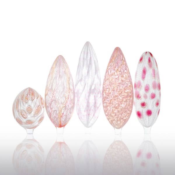 Tobias Møhl, Five-Part Red and Pink Twill Collection, 2022