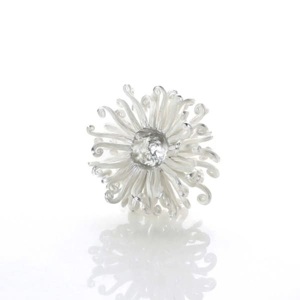 Junko Mori, Silver Organism; Fern, 2023