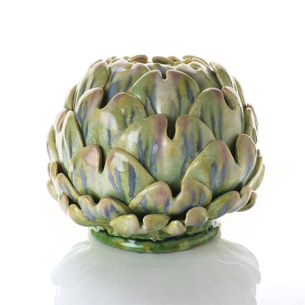 Kate Malone, A Painted Artichoke, 2022