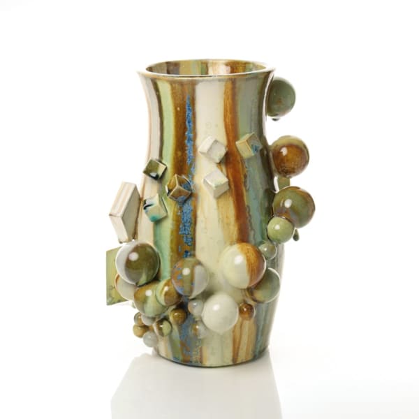 Kate Malone, An Atomic Magma Striped Vase, 2018