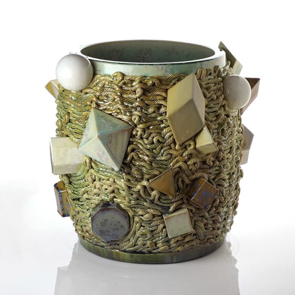 Kate Malone, Magma Escaping from a Basket, 2023