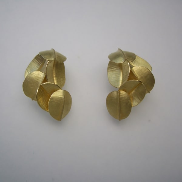 Kayo Saito, Small Seedpod Earrings, 2015