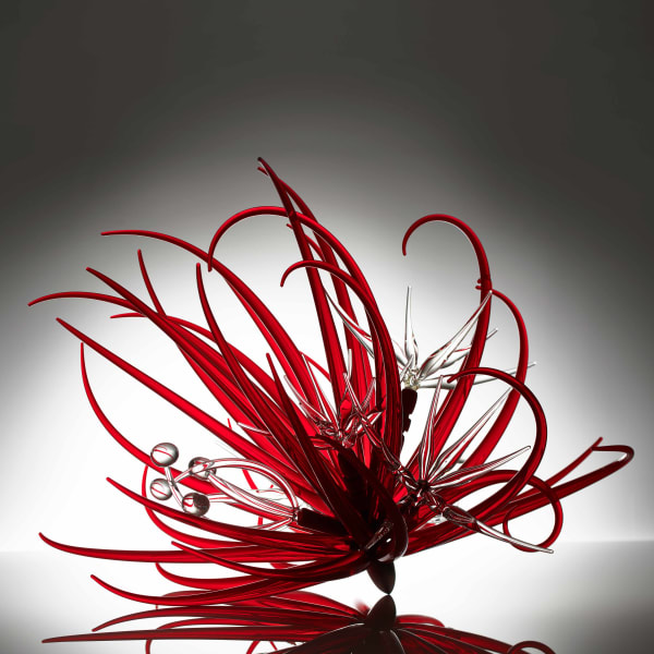 Neil Wilkin, Red Flower - Future Seen, 2018