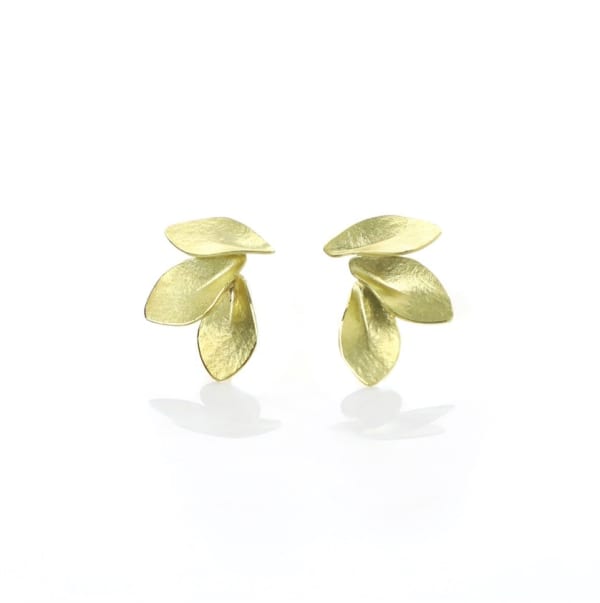 Kayo Saito, Three Leaves Earrings, 2019