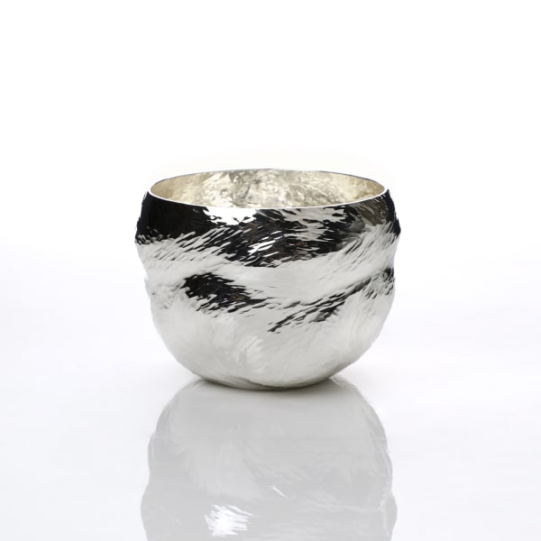 Ndidi Ekubia, Small Silver Bowl, 2019