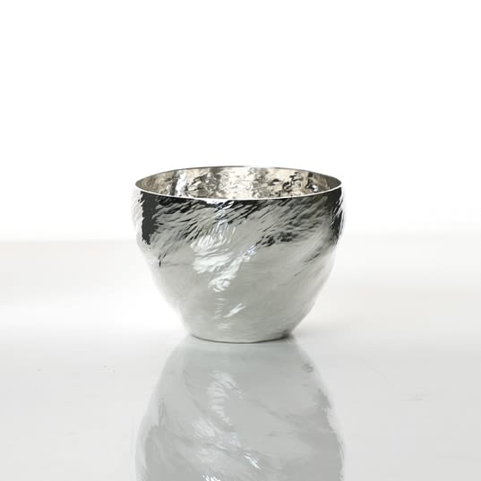 Ndidi Ekubia, Small Silver Bowl, 2015