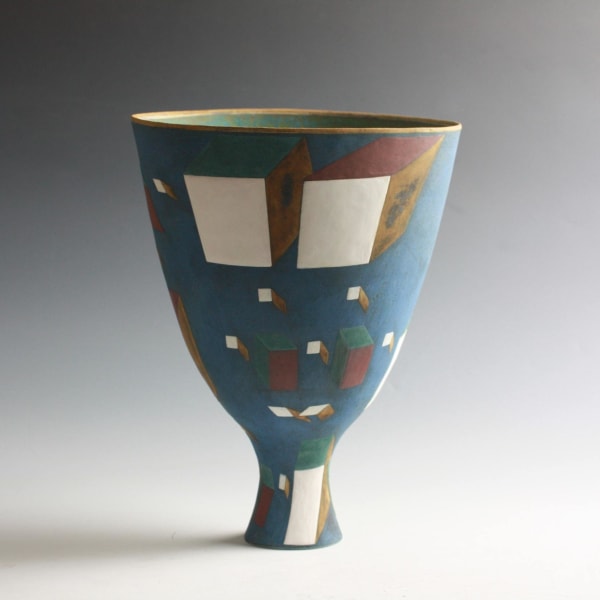 Elizabeth Fritsch, Collision of Particles Vase, 2009
