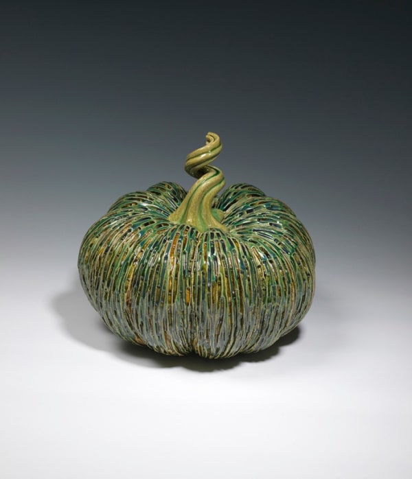 Kate Malone, Carved Green Pumpkin, 2015